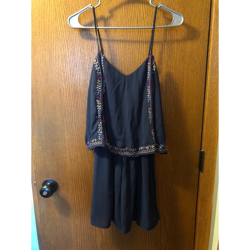 Navy blue romper